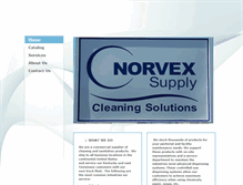 Tablet Screenshot of norvex.net